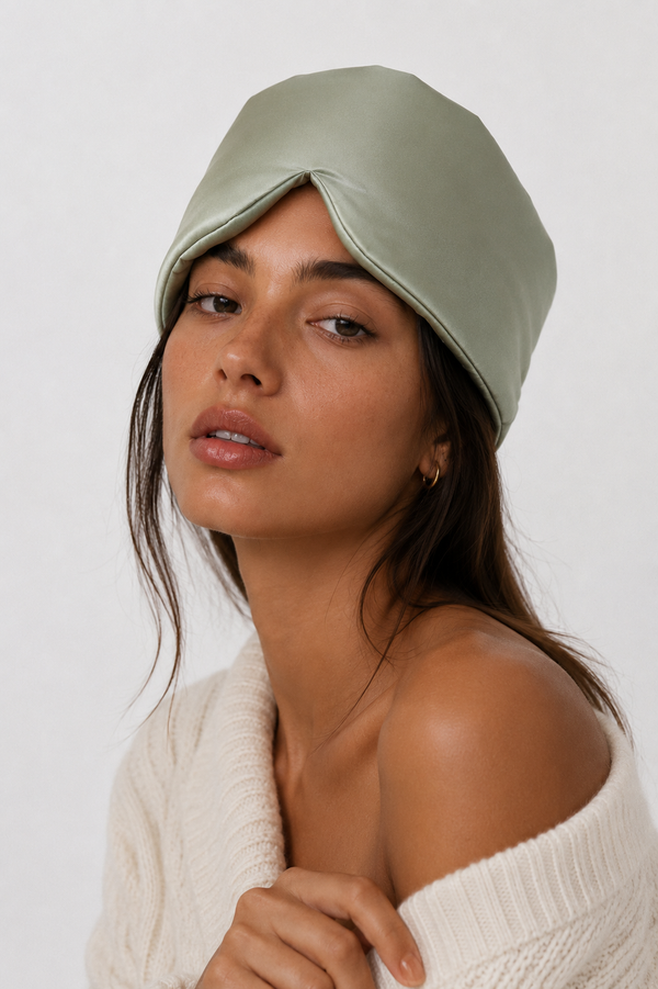 Large Mulberry Silk Eye Mask – Luxury Sleep Mask for Sensitive Skin & Travel