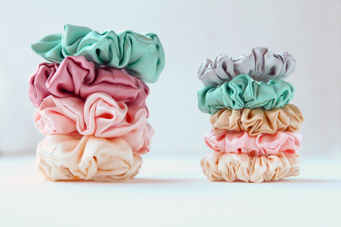 How silk scrunchies can help to your hair