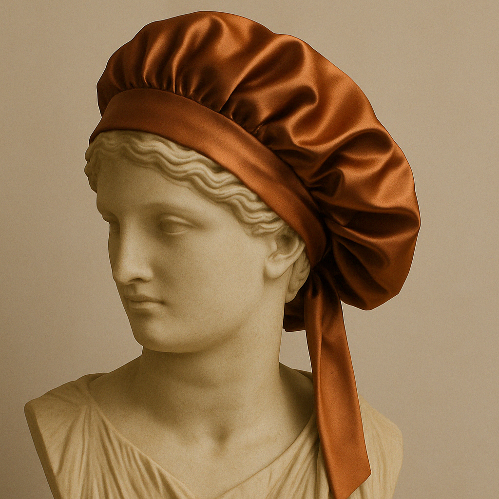 Single Layered Silk Bonnet
