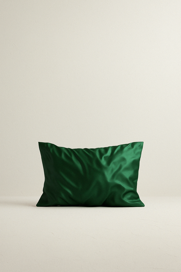 Beauty Sleep™ Silk Pillowcase - Dark Green