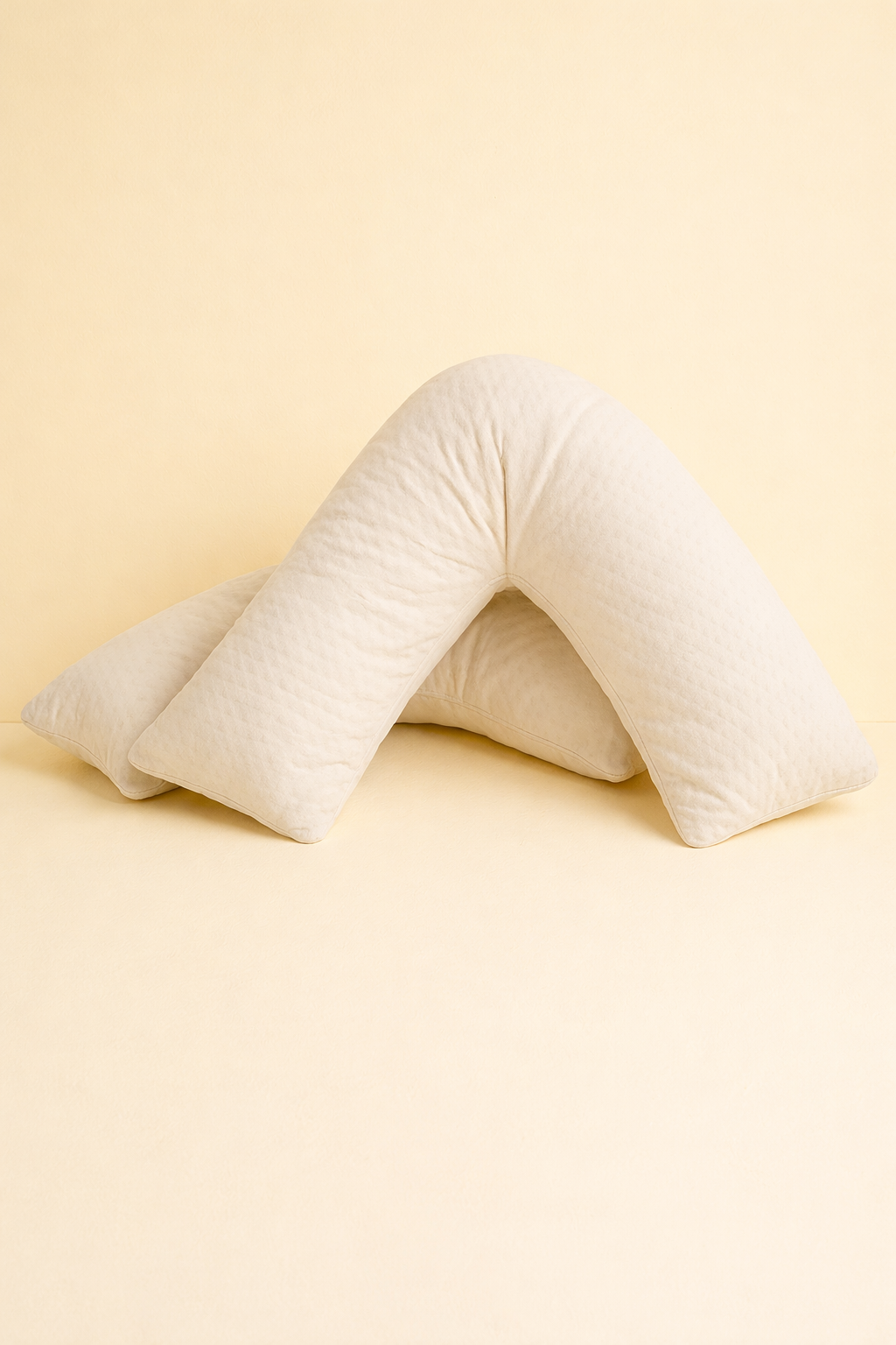 ZenNest™ The Original Silk-Filled Boomerang Pillow