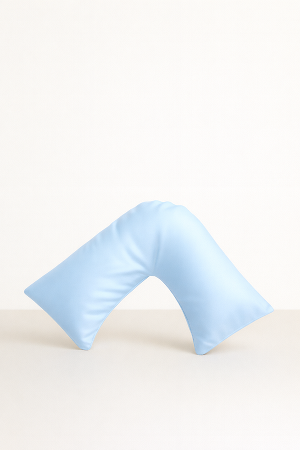 Bye Bye Acne™ Boomerang Silk Pillowcase – Baby Blue