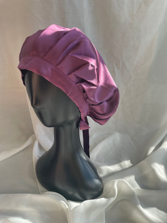 Single Layered Silk Bonnet