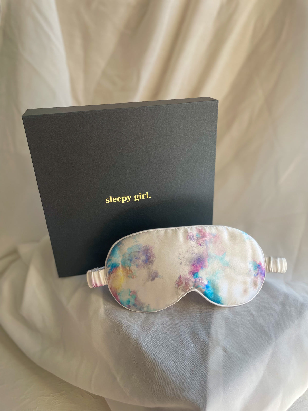 Sleepy Girl 100% Mulberry silk eye mask