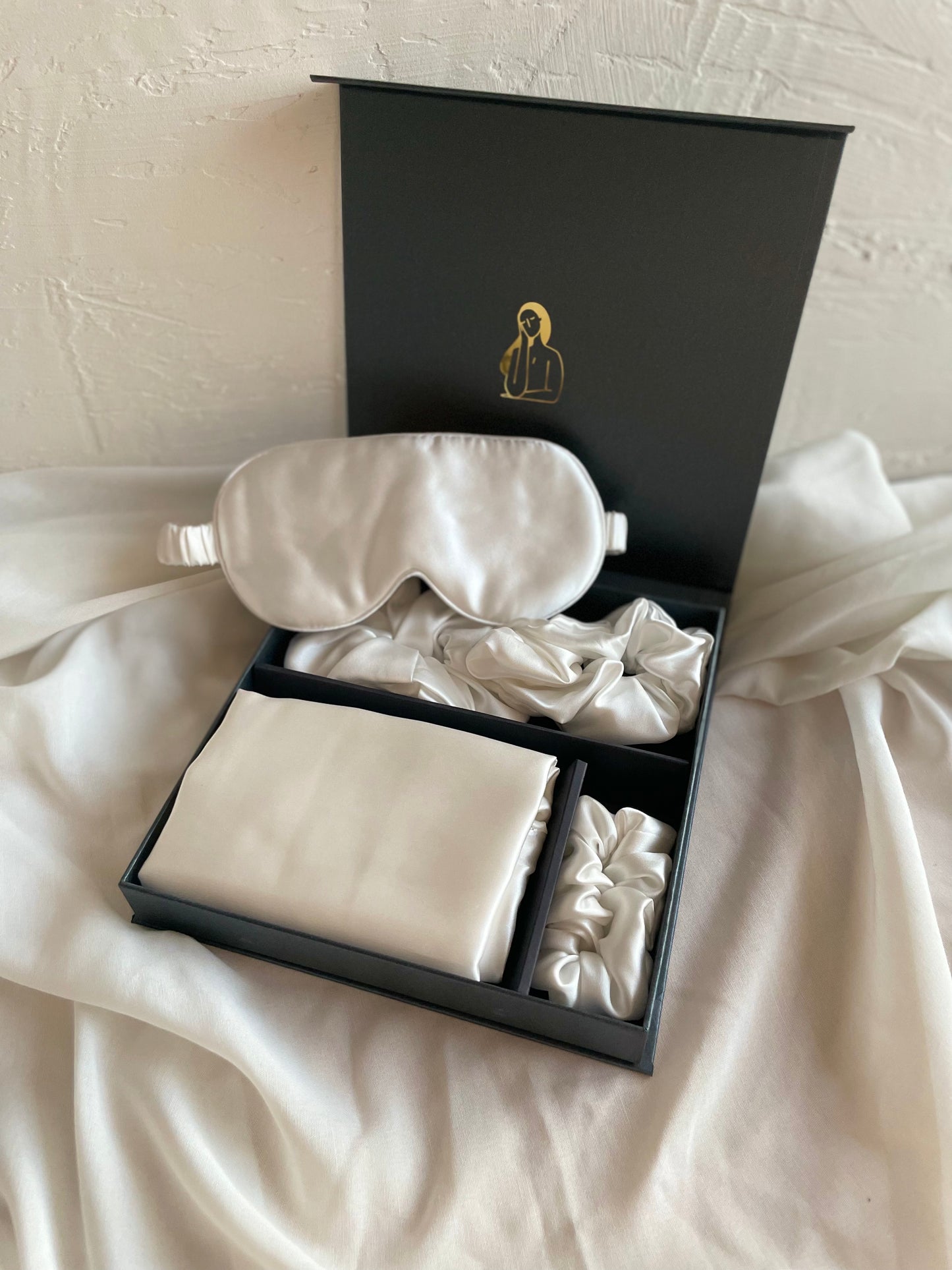 Gift Box - Ultimate Silk Self-Care Gift Box - Ivory