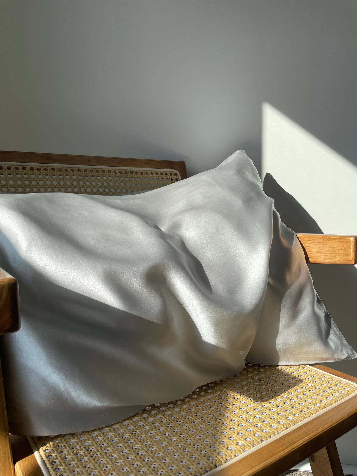 Beauty Sleep™ Silk Pillowcase - Silver